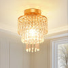 Modern Lamp LED Crystal Ceiling Light Pendant Chandelier Living Room Dining Room