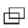 Display Space Saving Multi Compartment Floating Wall Shelves Display Shelf