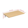 Wall Mounted Drop-Leaf Folding Floating Table Hanging Computer Desk Small Space