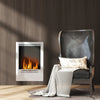 Stainless Steel Bioethanol Fire Fireplace Insert Ethanol Heater Bedroom Office