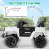 Toddler Electric Vehicle 12V Kids Ride On Car toys w/Remote Control-White