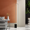 Modern Vertical Square Floor Lamp Reading Light Living Room LED Bulb Lighting UK