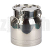 28L Stainless Steel Milk Can Tank Barrel Milk Canister Wine Pail with Sealed Lid