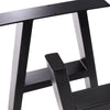 Set of 2 Industrial Table Parts Black Metal Table Legs Office Bench Worktop Desk