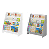 Childrens Bookshelf Kids Bookcase Book Display Storage Rack Organizer Standshelf