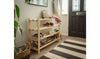 Karee 4 Shelf Shoe Storage Rack - Pine