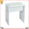 LED Lighted Mirror Vanity Makeup Desk Dressing Table Set With Drawers & Stool