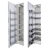 SapceSaving Kitchen Cabinet Pull Out Larder 12Basket 450mm Cupboard Storage Unit