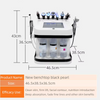 10 In 1 Water Oxygen Facial Deep Cleansing Peeling Hydro Dermabrasion Machine UK