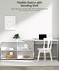 L-shaped Computer Desk Corner PC Table Study Workstation Home Office Table White