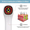 Cold Laser Therapy Device For Body Pain Relief Red Infrared Light Home + Goggles