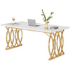 Tribesigns Executive Desk, Modern Large Office Computer Desk Conference Table