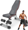 Adjustable Dumbbell Bench Foldable Weight Training Fitness Incline Workout Gym