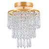 Modern Lamp LED Crystal Ceiling Light Pendant Chandelier Living Room Dining Room