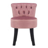 Velvet Upholstery Dressing Table Stool Side Chair Makeup Bedroom Rest Chair uk