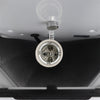 Vintage Metal Outdoor Garden Lantern Light Wall Mounted Waterproof Glass Sconce