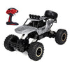 Remote Control Silver Monster Truck Big Wheel RC Cars Electric Car 4WD Kid Toy