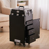 Foldable Artist Make Up Station Cosmetic Beauty Hairdresser Trolley Case Table
