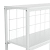 5 Tier Wood Metal Storage Shelf Free Standing Living Room Display Shelving Unit