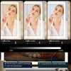 Hollywood Mirror High Definition Bluetooth Speaker LED Bulbs w/10x Totdsvvpnjxbv