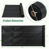 50Mx1M Garden Weed Barrier Fabric Garden Beds Weed Blocker w/Clear Guide Line