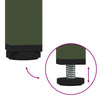 TV Cabinets 2 pcs Olive Green 68x39x50.5 Cold-rolled Steel S7V7