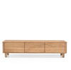Kiso Solid Acacia Wood TV Stand
