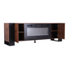 70'' TV Stand for TVs Living Room Entertainment Unit TV Cabinet Insert Fireplace