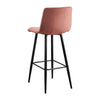 2 Pcs Breakfast Bar Stools High Counter Chair Kitchen Pub Restaurant Barstool