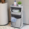 Rolling Laundry Sorter Cart Washing Basket Clothes Hamper Storage Bin On Wheels