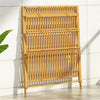 3Tier Bamboo Plant Stand Ladder Garden Rack Folding Display Hanging Shelf