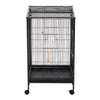 Large Bird Cage Parrot Cage With 4 Wheel Budgie Canary Finch Cockatoo Play Stand