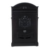 Letter Mail Post Box Postbox Letterbox Mailbox Large Metal Lockable Wall Mounted