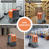 63L Portable Commercial Grade Dehumidifier Industrial Dehumidifier w/ Wheels