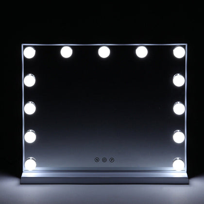 Large LED Vanity Mirror Light Dressing Table Hollywood Make Up Mirror Standing