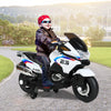 Kids Ride On Motorcycle 12V Electric Battery Powered Ride On Bike w/ LED Lights