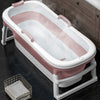 Folding Bathtub Water Tub Adult Children Kids Spa Soaking Sauna SPA Bath Tub Lid