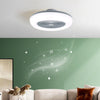 Ceiling Fan with 75W LED Light Adjustable 3-Wind Speed Remote Control Dimmable