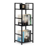 Table Bed Sofa Side Nightstand Storage Drawer Shelf Home Study Living Room Black