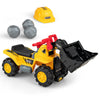 Kids Ride On Bulldozer Toy Car Children Pretend Play Truck with Storage