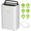 Electric Dehumidifier for Home Portable Quiet Electric Air De-Humidifier 25L/Day