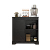 Sliding Barn Door Buffet Sideboard Storage Cabinet Home Bar Living Room Cabinet
