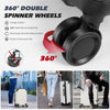 Suitcase Set of 3 ABS Cabin Hard Shell Luggage Travel Trolley 4Wheel Ssaszokyuyr