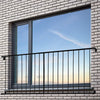 1000/1200/1400/1600/1800/2000/2200MM Juliet Balcony Wrought Iron Window Bars