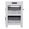 Hallway Bench Shoe Rack Entrance Storage Ottoman Cabinet Wicker Drawers Baskets