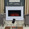 2023 NEW Fireplace Suite Surround Frame Electric Fire Free Standing LED Flame UK