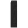 LED Mirror Cabinet - Black Oak - 76x15x55 cm - Made of Engineered Wood