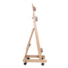 Large Studio H-Frame Easel Painting Floor Beech Wood Adjustable Pro Artist Easel