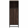 Bathroom Cabinet Brown Oak 35x37.5x100 cm Engineered Wood