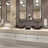 Bathroom Basin Sink Counter Top Wash Bowl Tempered Glass with Tap Waste Set Gold